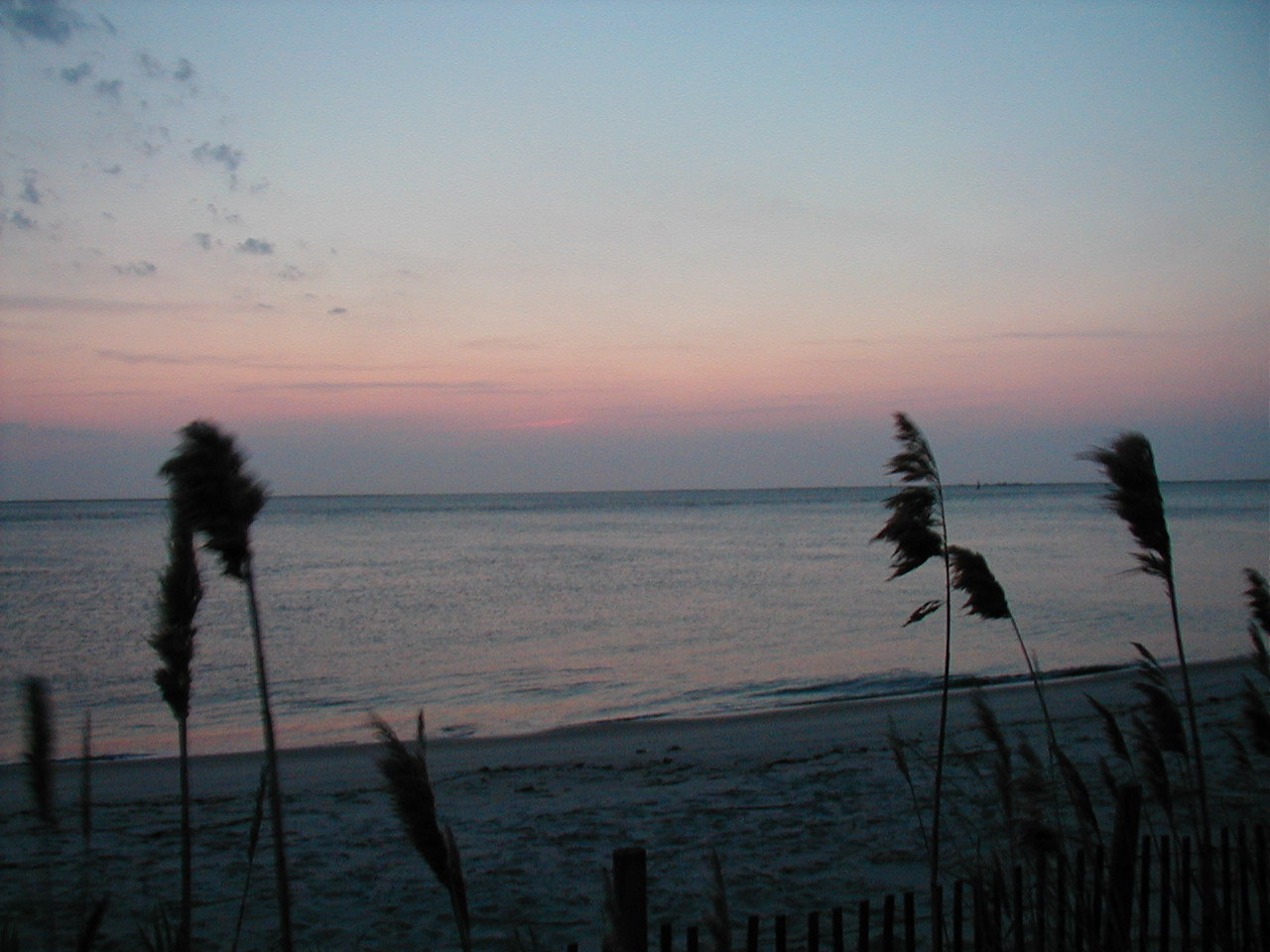 sunrise at caswell beach, nc, usa